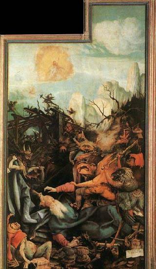 Grunewald, Matthias The Temptation of St Antony oil painting picture